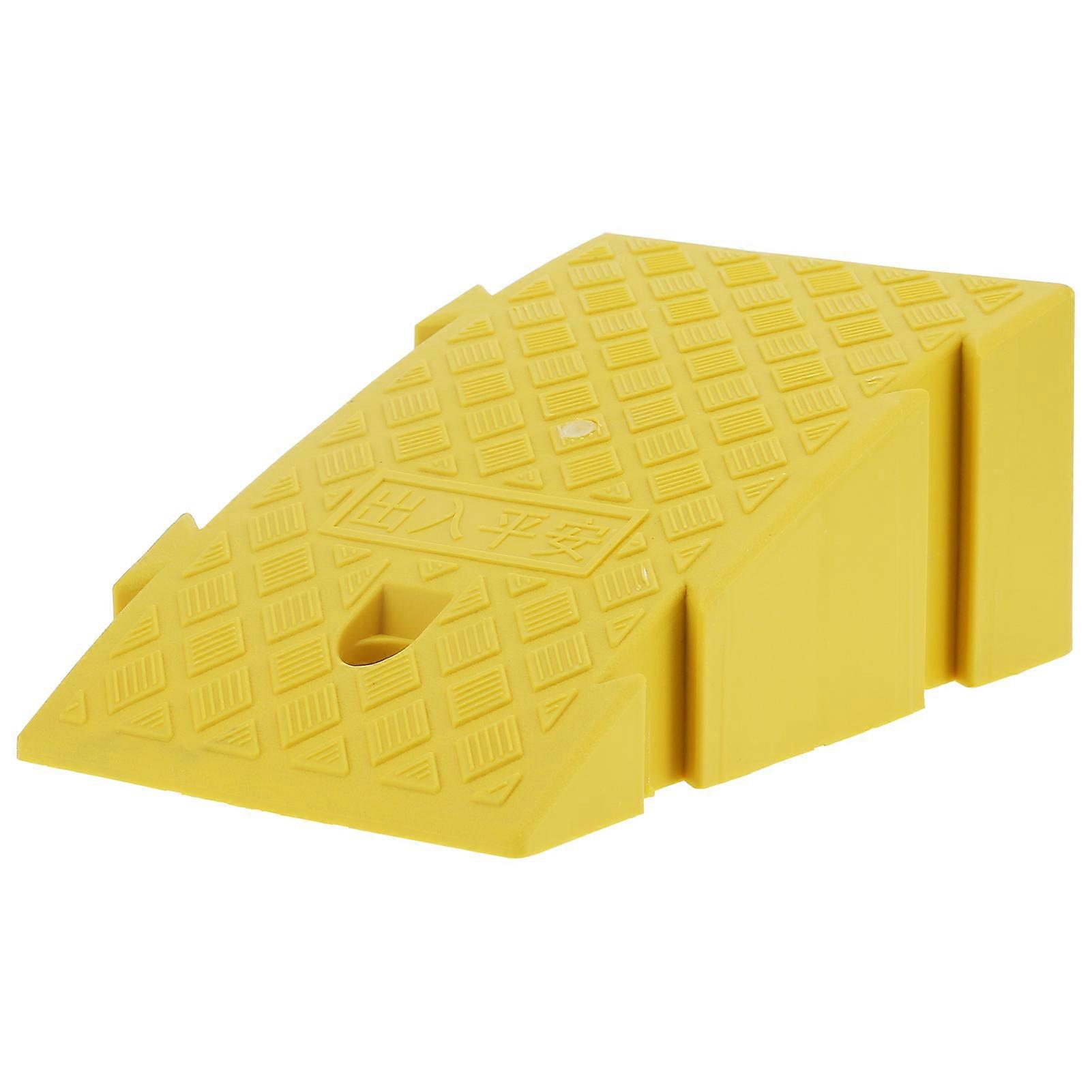 Portable Curb Ramp Plastic Threshold Ramp for Driveway Loading Dock Sidewalk Car Supplies