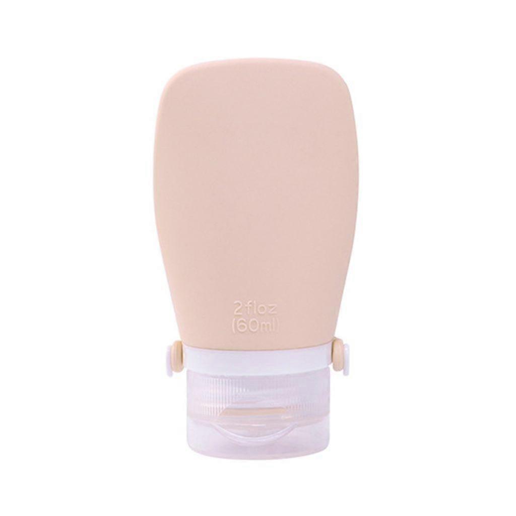 Refillable Bottle 60/90ml Silicone Lotion Container Cosmetic Lotion Refillable