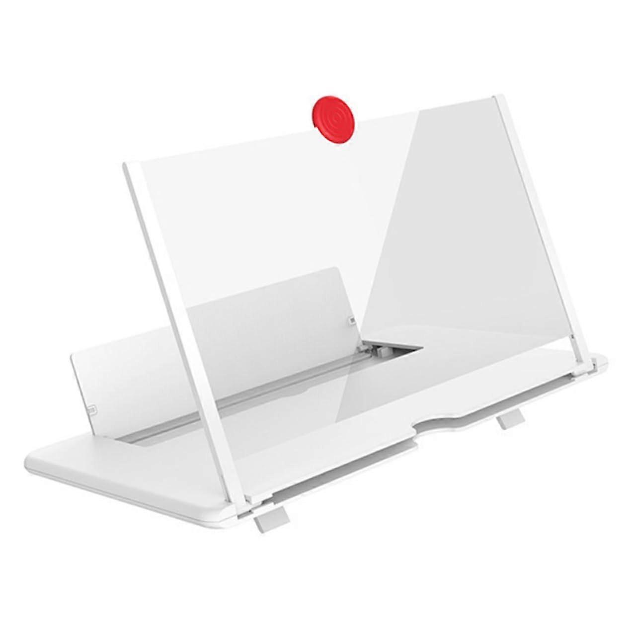 Screen Magnifier Cellphone Stand Phone Screen Amplifier Non-Slip Design Random