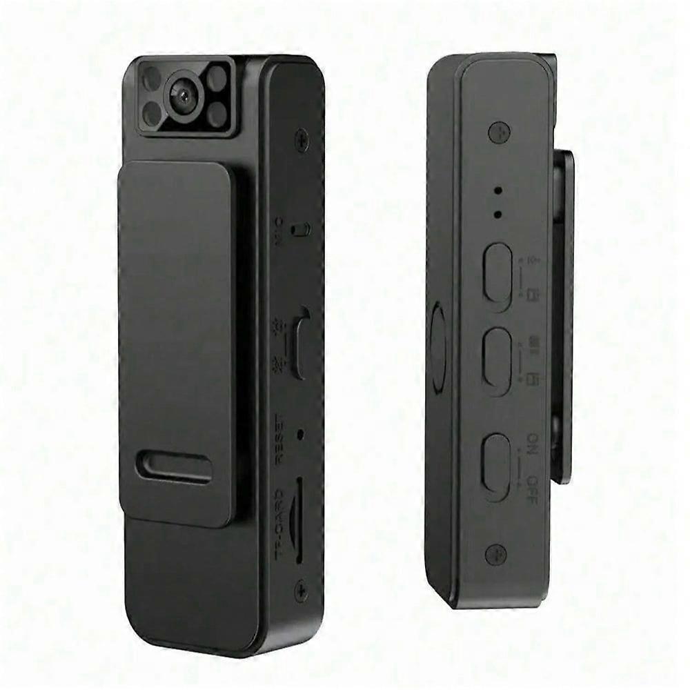 Black 1.3mp Usb Action Camera, 1080p Video, 24p Frame Rate, ≤2" Display, Rechargeable, Abs Material