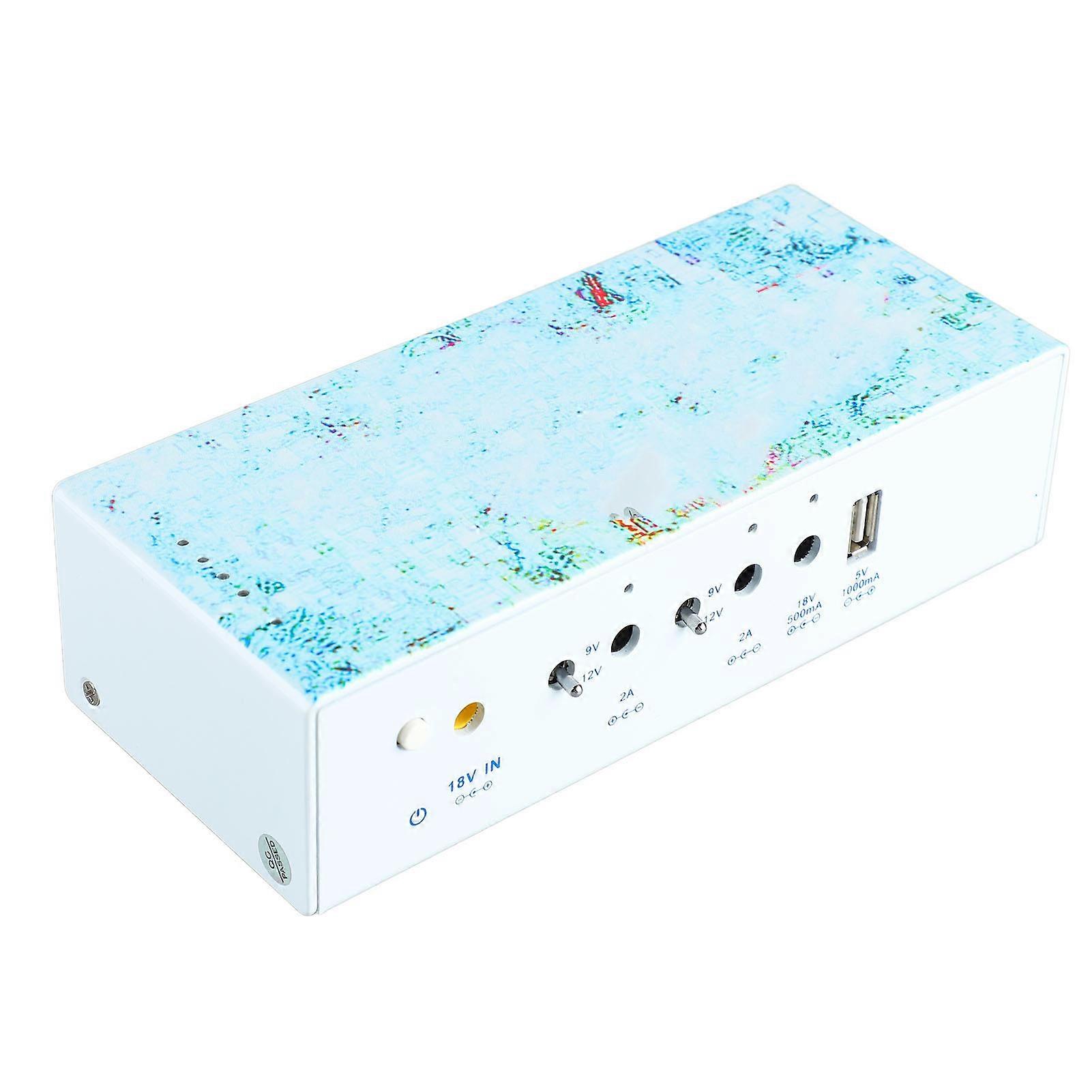 Guitar Effect Pedal Professional Single Block Effector with Power Indicator 100‑240V