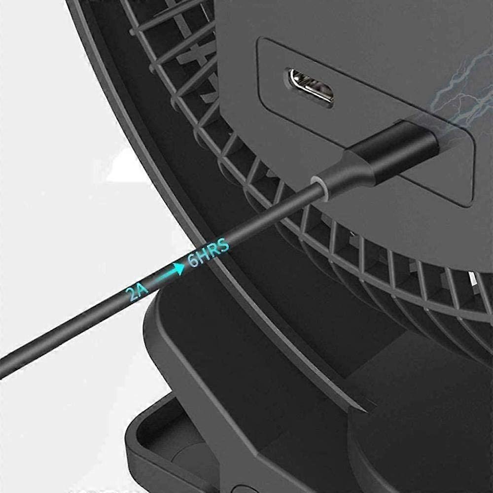 3 Speeds Fast Air Circulating USB Desk Fan