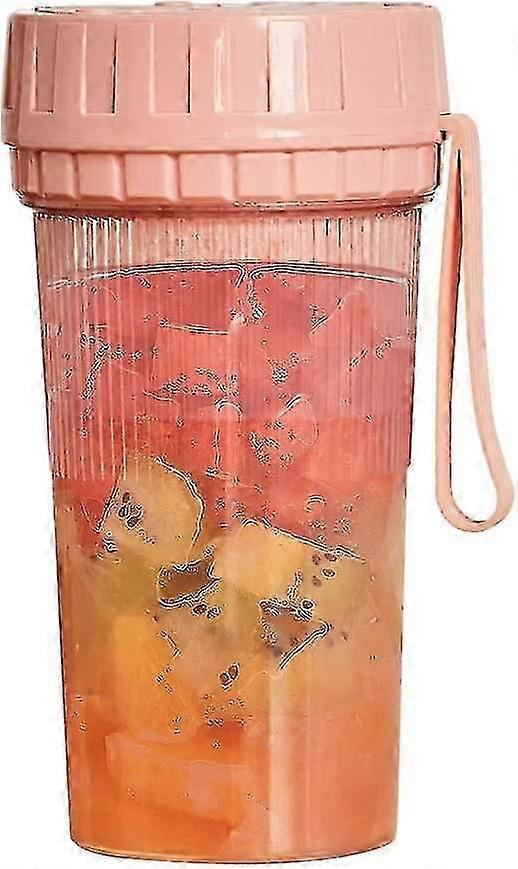 Portable Blender,300ml,usb Rechargeable With 4 Blades