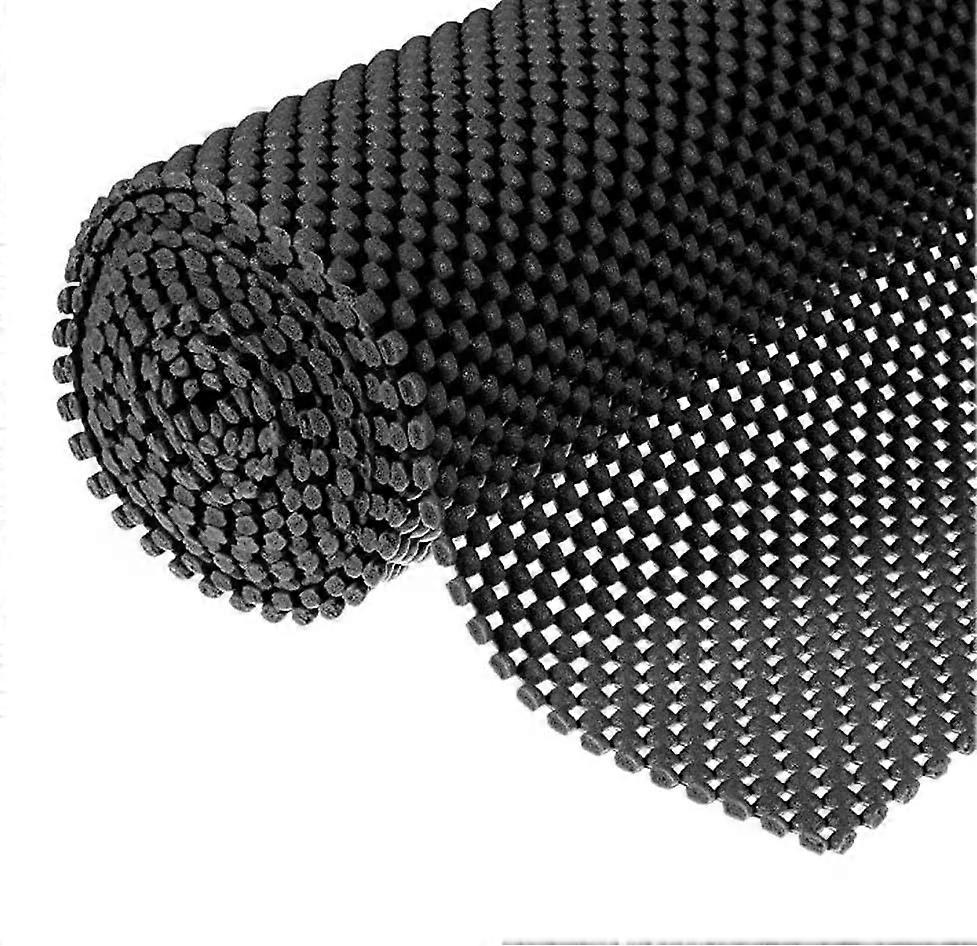 Shelf Liner Drawer Liner Non-Slip Mat Shelves Grid Pattern PVC Non-Adhesive Grip Liner for Kitchen Cabinets