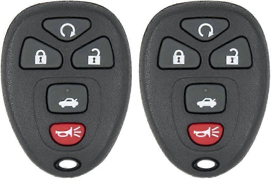 Ersatz für 2 neue Keyless Entry Remote Start Autoschlüsselanhänger für 22733524