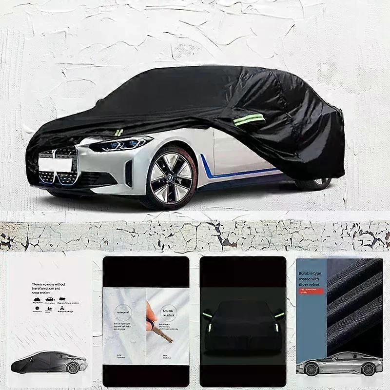 עבור-BMW-I4-כיסוי-מכונית-חיצוני-כיסוי-שחור-חיצוני-הגנה-מכסה-מלא-כיסוי-עמיד למים-שמשיה