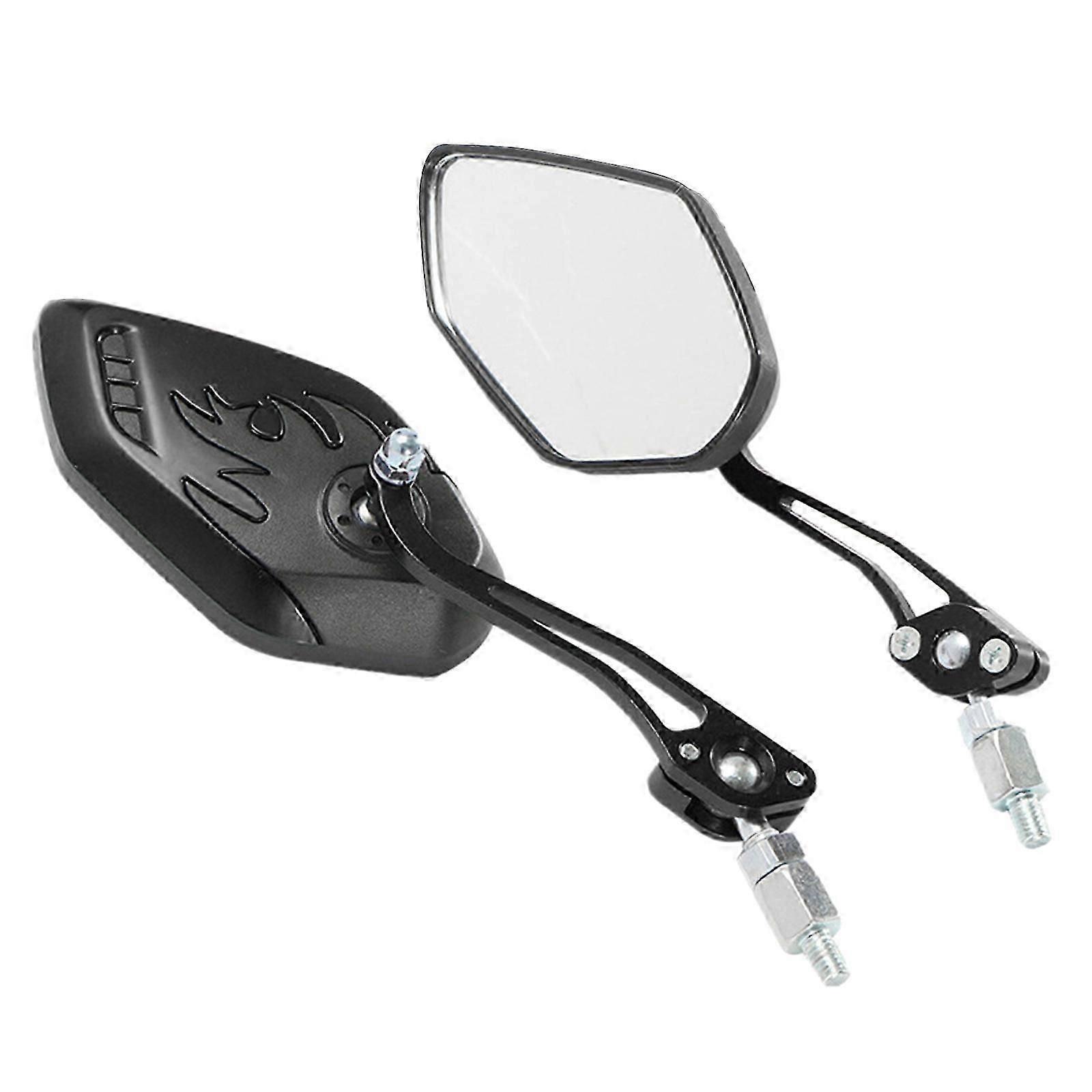 Rearview Mirror for Bicycle Motorcycle Handlebar Mount 360 Rotation Adjustable