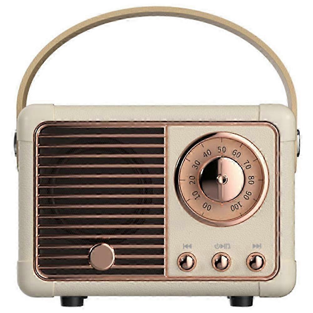 Przenośny głośnik Bluetooth HM11 2. generacji w stylu retro z wejściem pomocniczym na zielono obsługującym łączność bezprzewodową i kartę TF