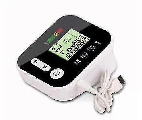 Tensiomètre de fibrillation auriculaire – Détecteur de fréquence cardiaque/arythmie 4-en-1 (portable, brassard LCD)_MM2