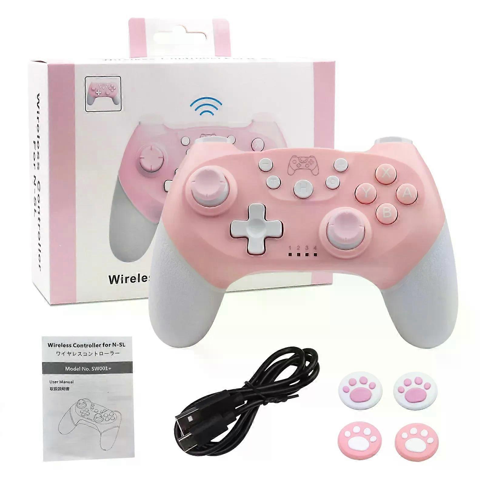 Bezdrátový BT herní ovladač kompatibilní s kompatibilním pro Switch Pro Lite Oled Gamepad Joystick kompatibilní s PC herní ovladač s programovatelným