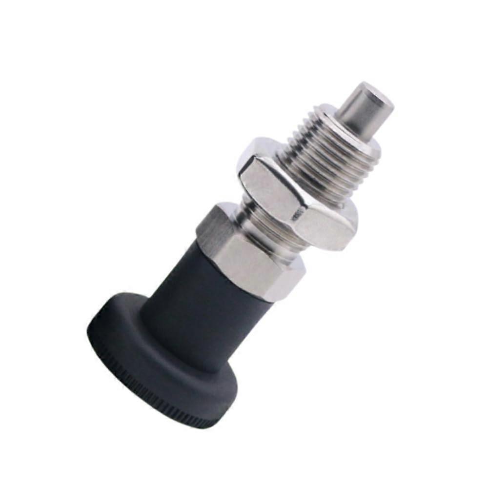 Push Fit Ball Nose Spring Plunger, Stainless Steel Retractable Spring Plunger Return Knob Plunger (M20)