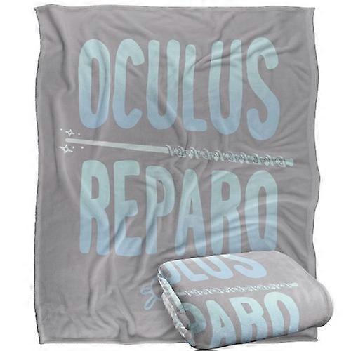 Harry Potter Oculus Reparo Wand Blanket