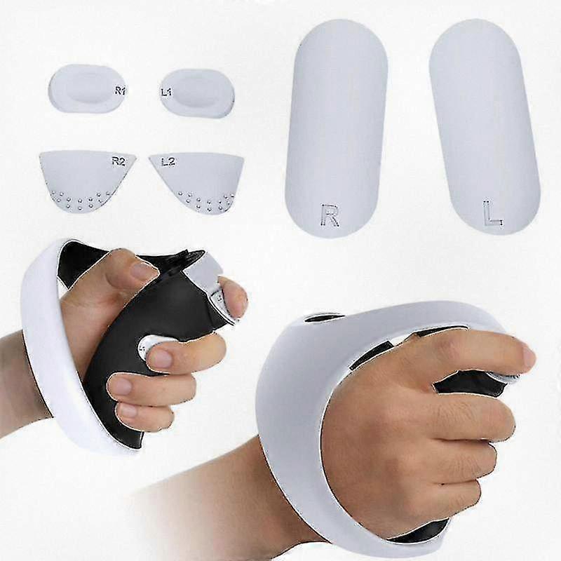 PS VR2 Controller Silicone Cover Set, 6-Piece Non-Slip Grip Protector for Thumbsticks & Buttons, Sweat-Resistant, Easy Fit Design