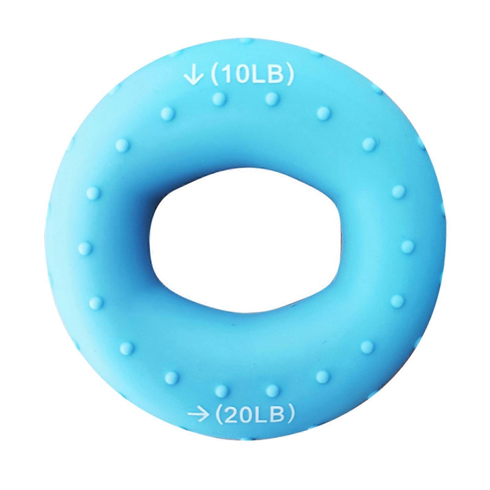 Hand Grip Strengthener Ring Silicone Comfortable Durable Forearm Finger Strength Training Ring