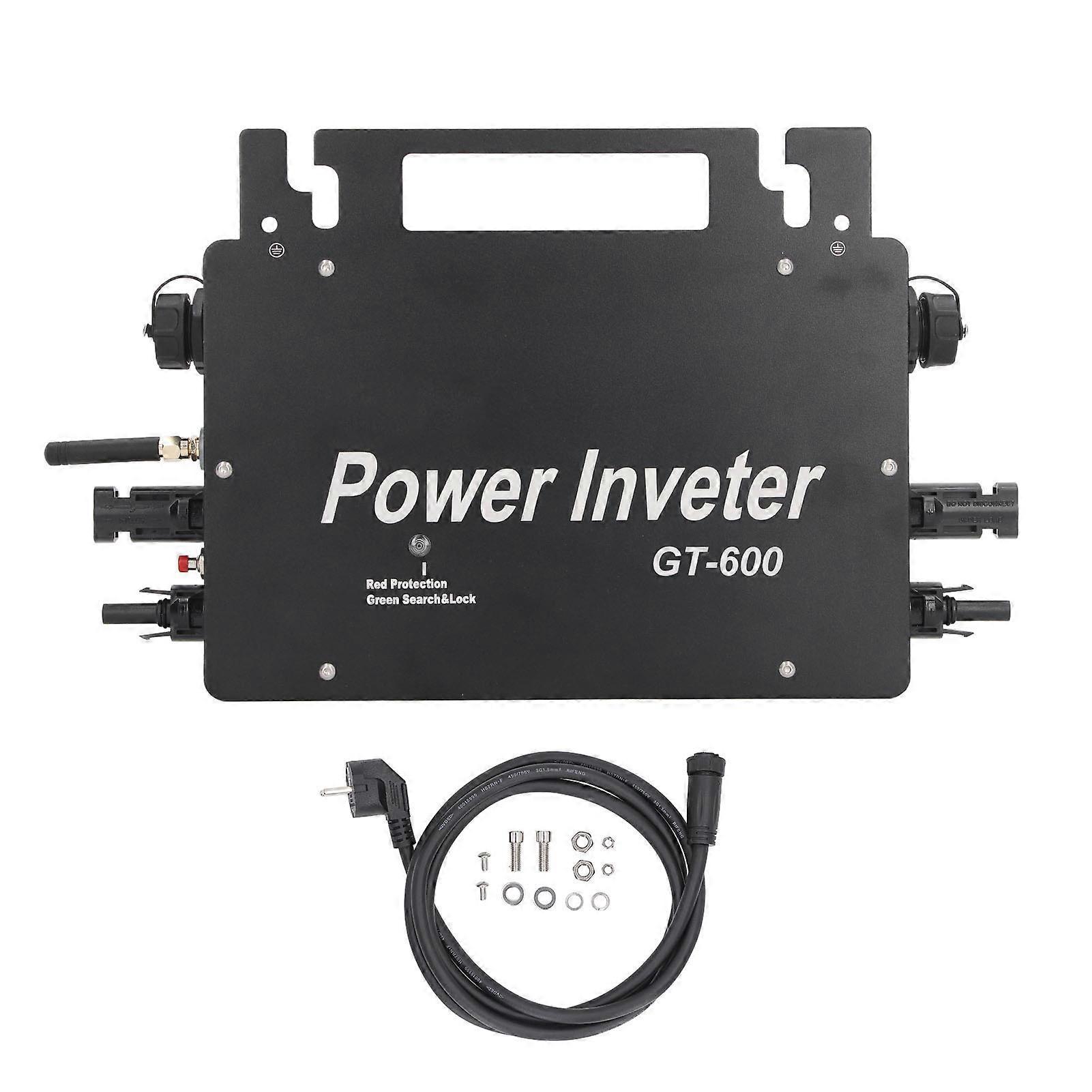 Solar Grid Connected Micro Inverter Single Phase 600W DC to AC Grid Tied Inverter for Industry