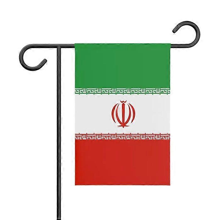 Flag - Iran - 32 x 47.5 cm - Polyester - Double-sided print - Multicolored