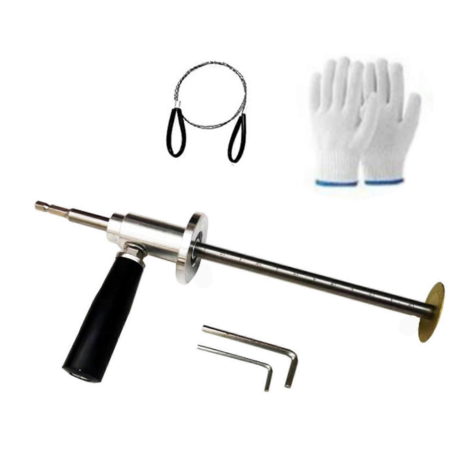 Inside PVC Pipe Cutter PVC Pipe Plumbing Inside Cutter Internal Plastic Pipe Cutter Set Adjustable Cutting Depth