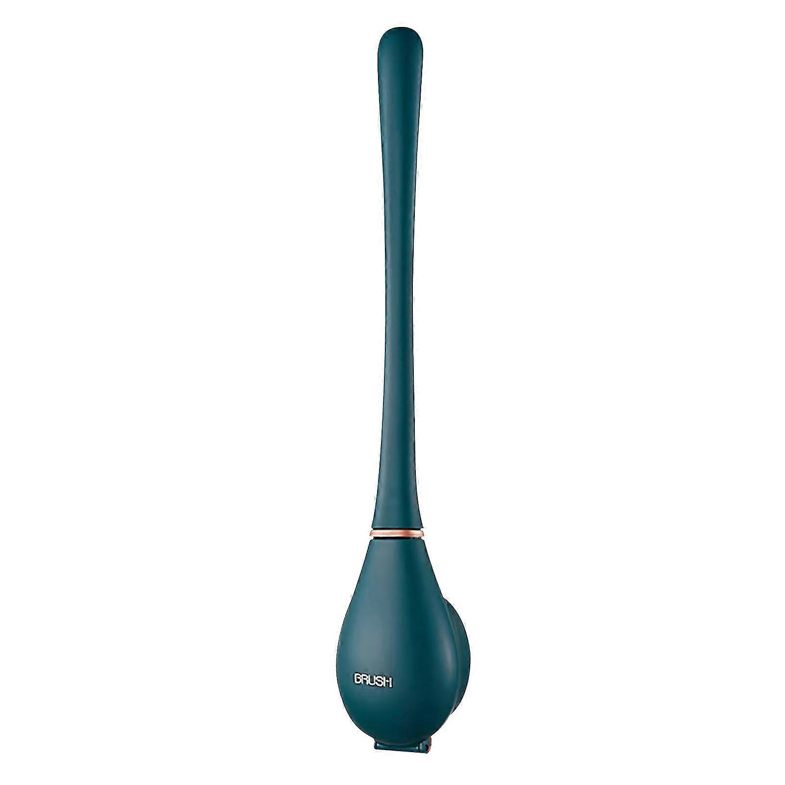 Sturdy Long-Handled Toilet Brush Set with Quick-Draining Stand and Storage Rack for Home Bathrooms