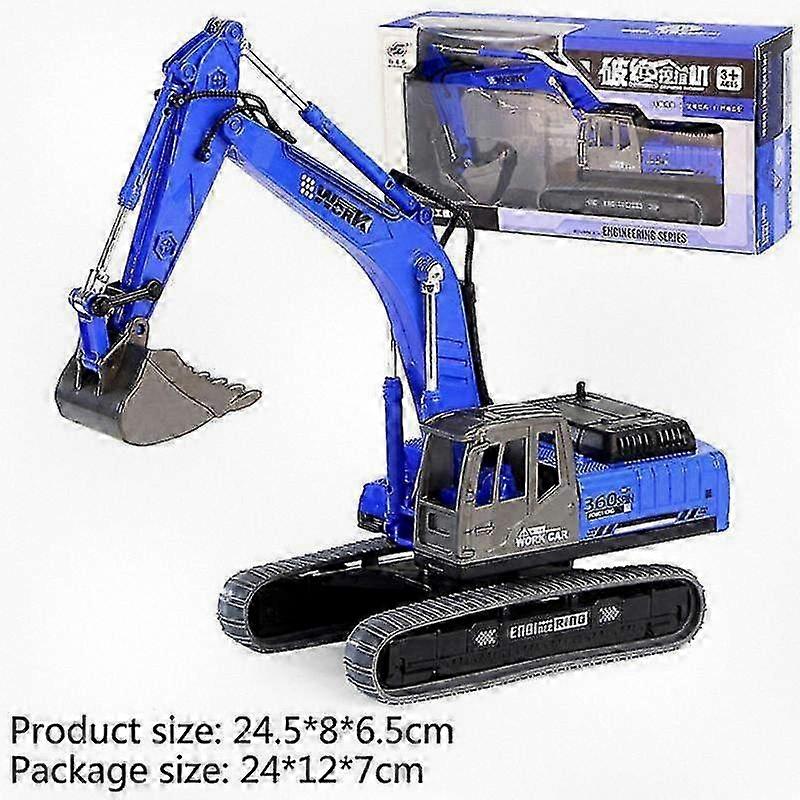 Inertia Excavator Model Engineering Vehicle for Children, Ideal Gift for Young Builders and Future Engineers