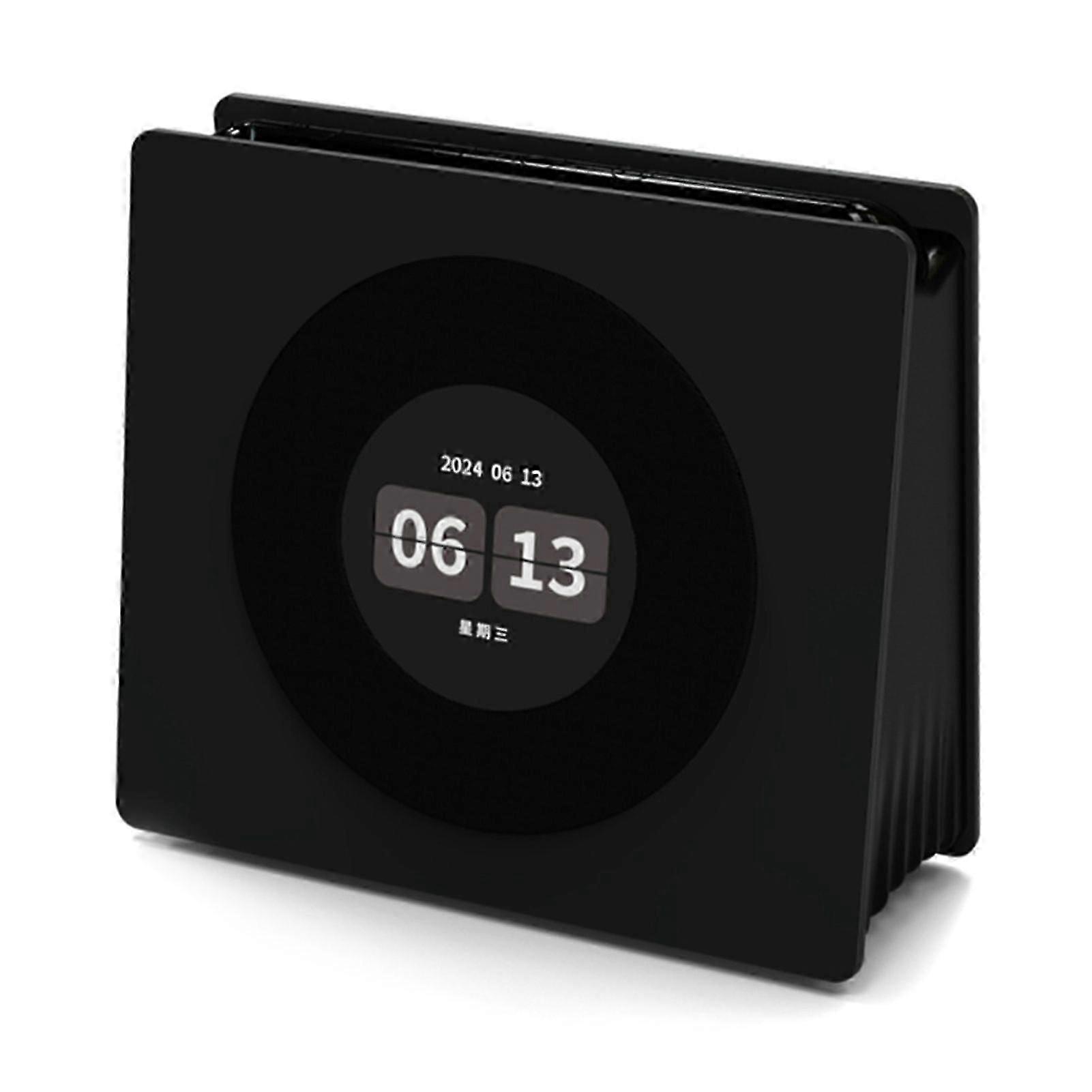 Bluetooth Speaker with Lyrics Display & Digital Clock & White Noise - Dynamic Background Speaker, Novelty Birthday Gift