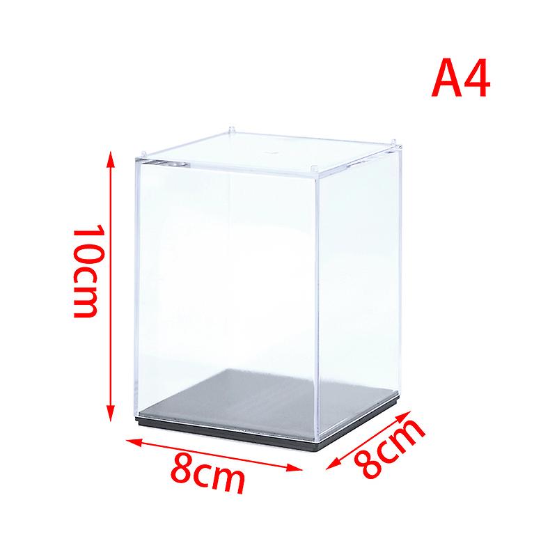 Acrylic Plastic Display Case Box Clear Dustproof Protection For Figure Models