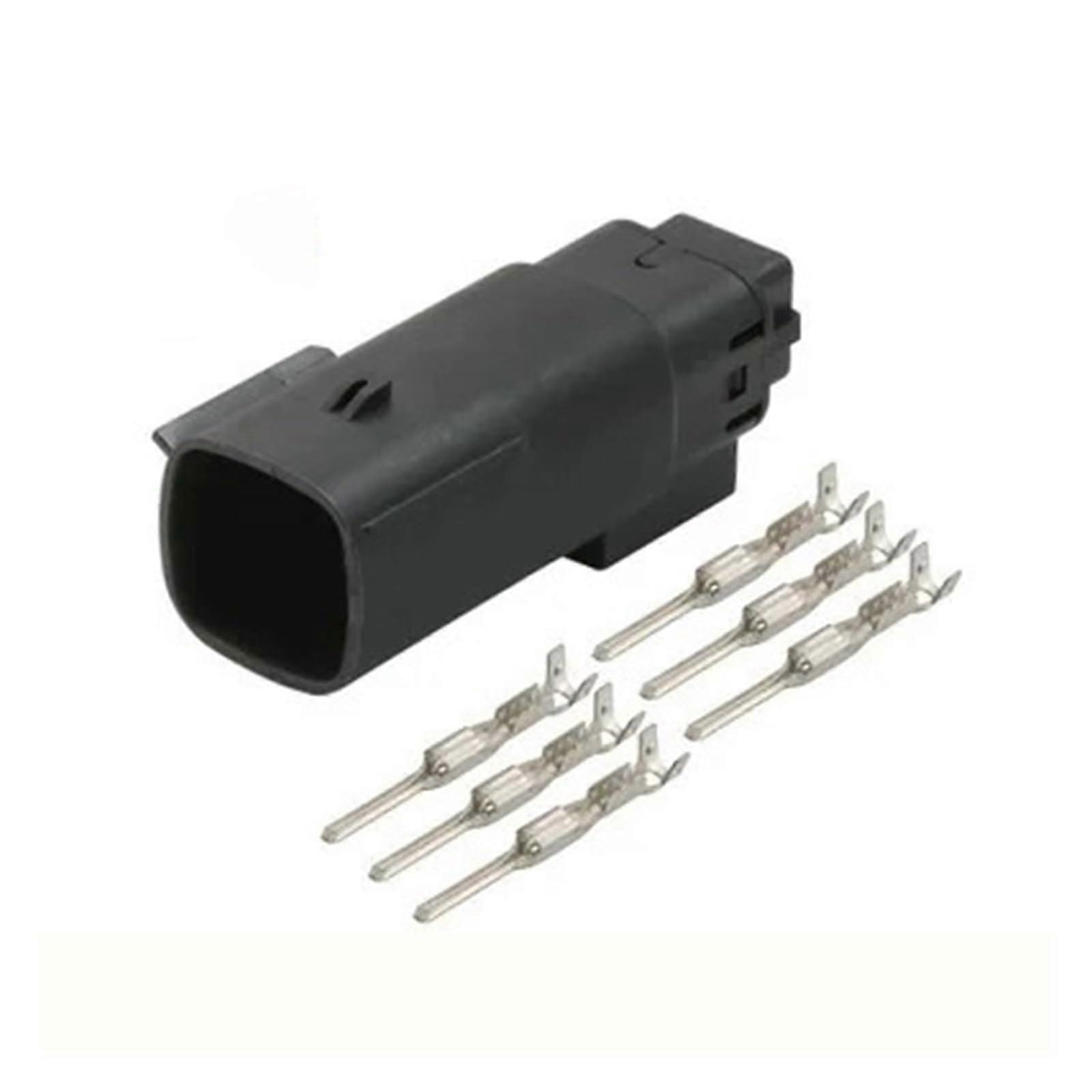 Auto 6pin connector 334820601 334820601 automobile waterproof connector wiring with terminals and seals (2pcs)