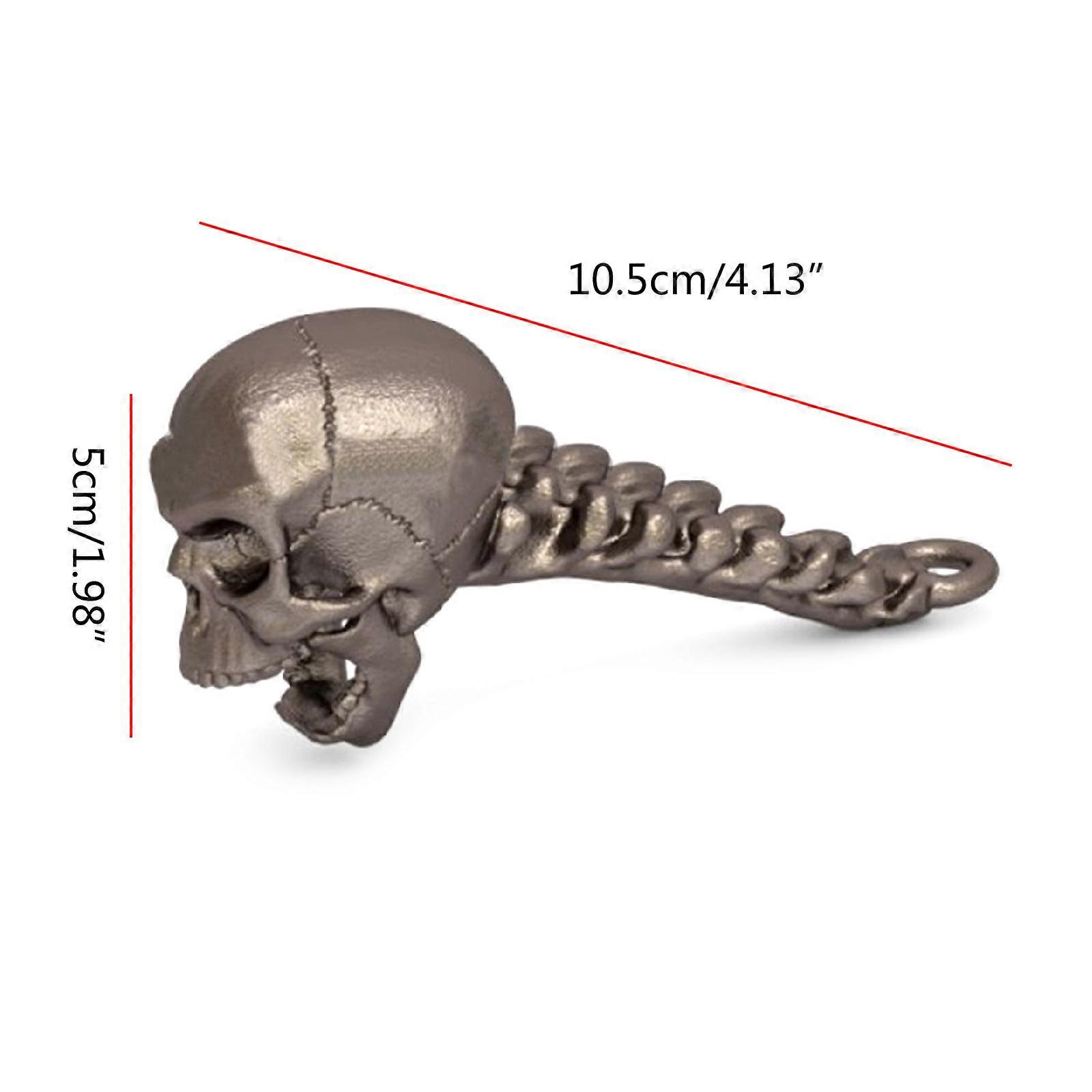 Corkscrew Beer Bottle Openers Skull for Head Shape Gift for Husband Dad Boyfriend Strong Practicality Collect Widely Use Multicolor