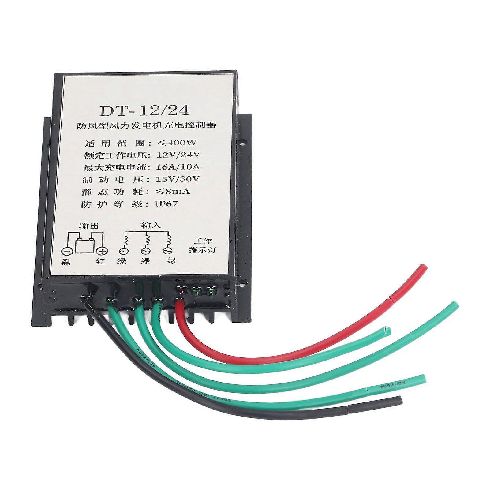 2025 Siste modell Wind Generator Charge Controller IP67 Vanntett LED