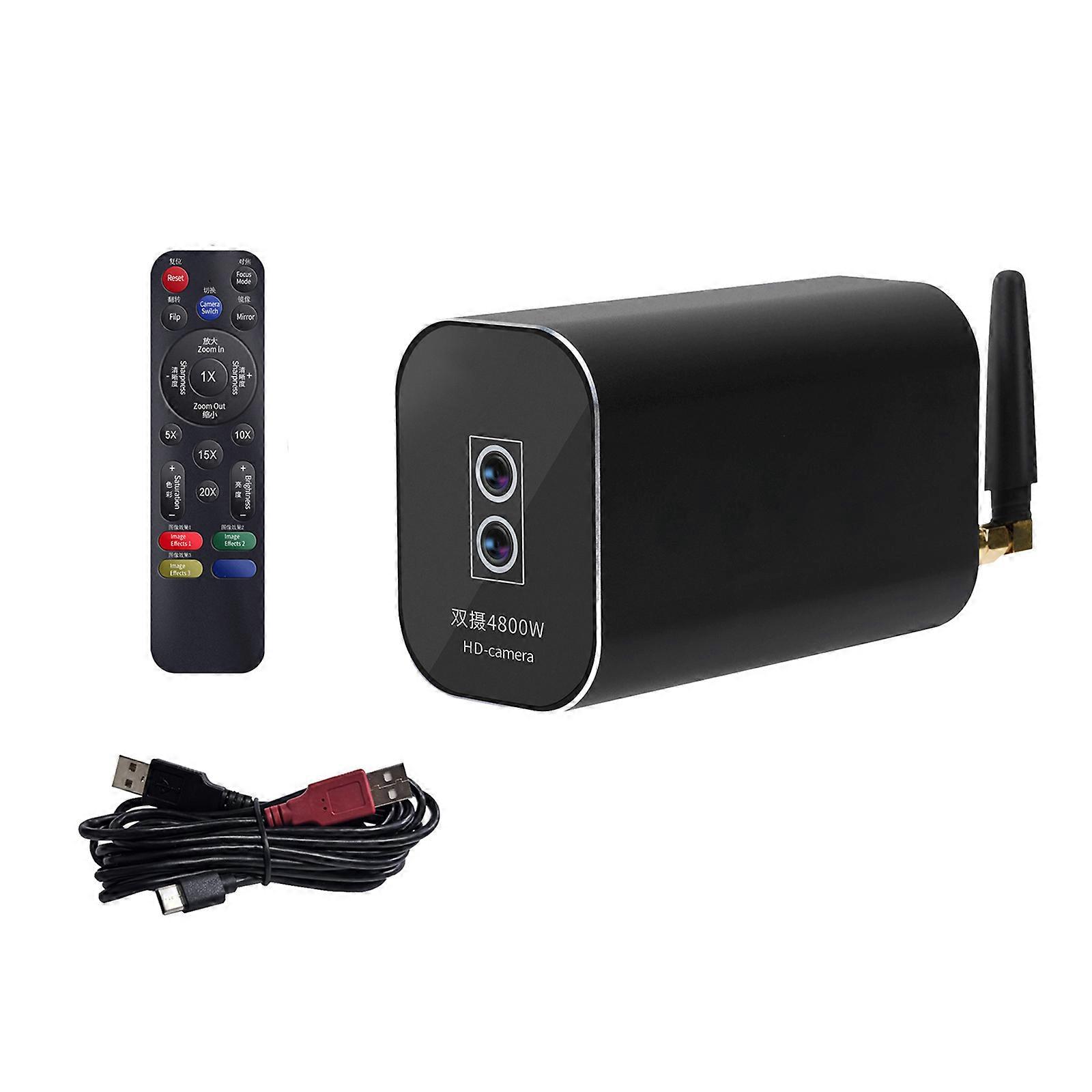 48MP Webcam With Remote Controling Autofocus Vertical Horizontal Mounting 20x Magnification For Studio Use