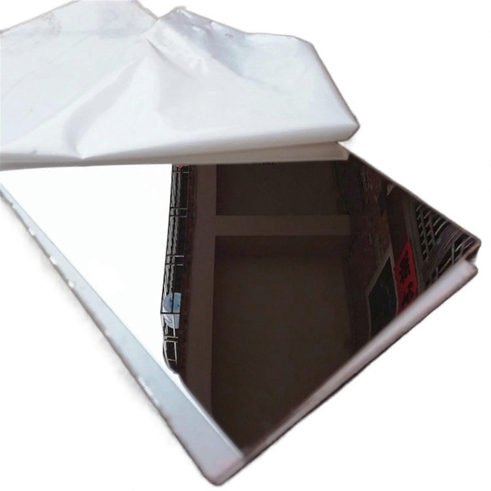 Bancada de trabalho modelo DIY de chapa de aço inoxidável de chapa de aço inoxidável de superfície espelhada 8k (1x300x300mm)
