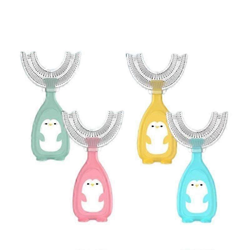 Children Soft U-Shape 360 Thorough Cleansing Toothbrush
