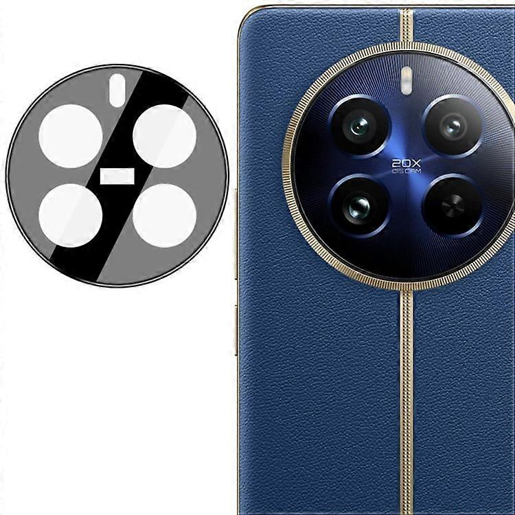 Realme 12 Pro 5G / 12 Pro + 5G強化ガラスレンズフィルム超クリアカメラレンズプロテクター(ブラックバージョン)に対応したIMAK