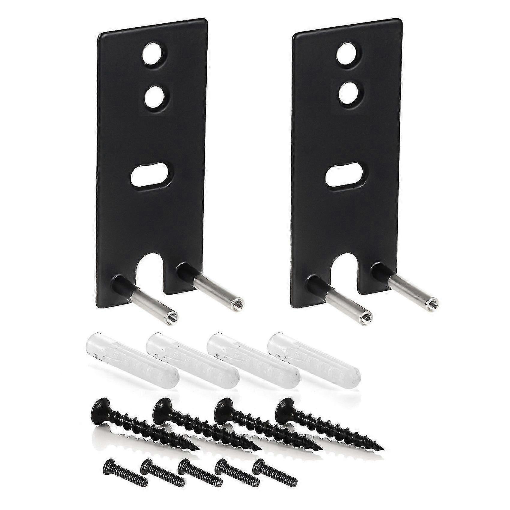 Steel Black Wall Mount Brackets Replacement Compatible with Certain Speakers Including Omnijewel 650 and Surround Speakers 700
