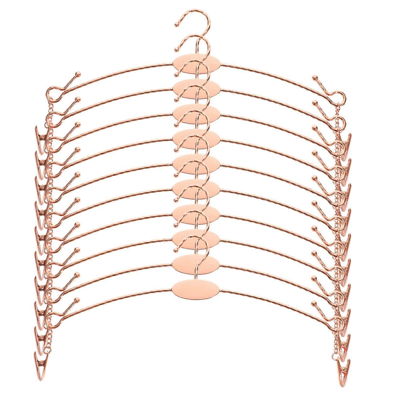 S-Shaped Bra Hanger For Storing Bras In Wardrobe Without Clip