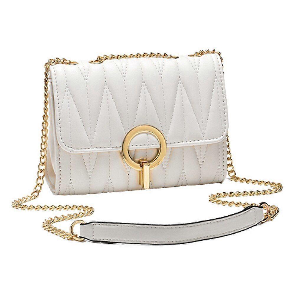 Damestas, Ecologisch leer, Wit/Goud