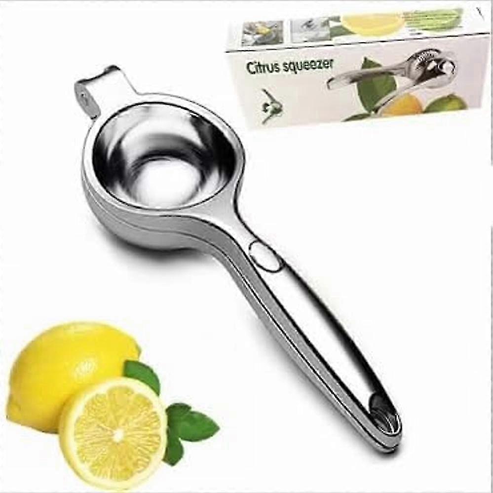 Handanleitung Lemon Squeeze Citrus Squeeze Prestakkal Lemon Lemon Fruit Fruit Squeeze wiederverwendbares Fruchtsieb und Silber mit Silber 2025