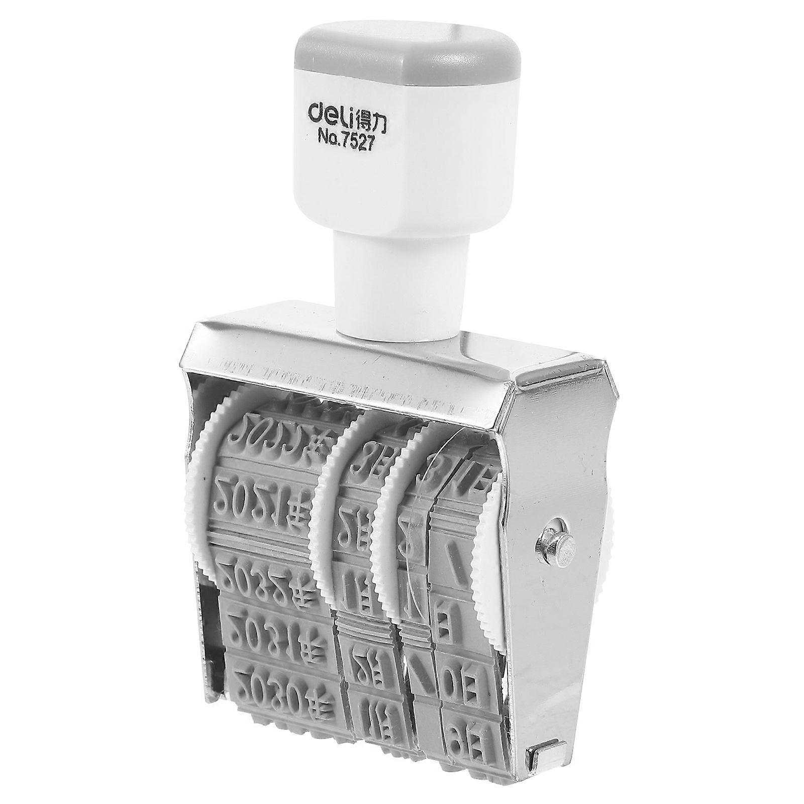 Tampon dateur portatif Tampon dateur multi-usages Petit tampon dateur à rouler