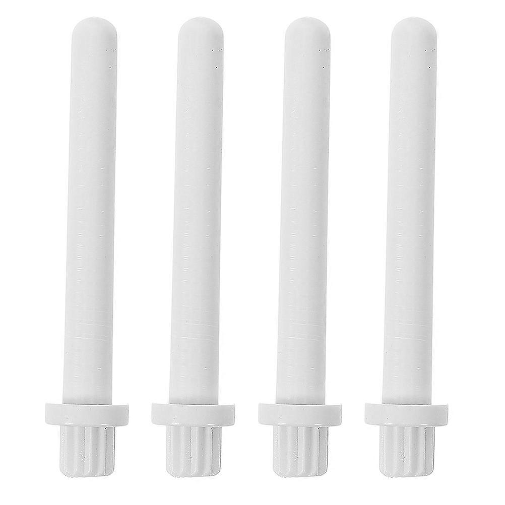 Plastic Thread Holder 4Pcs White Sewing Machine Parts for Home Use, Thread Tangle-Free