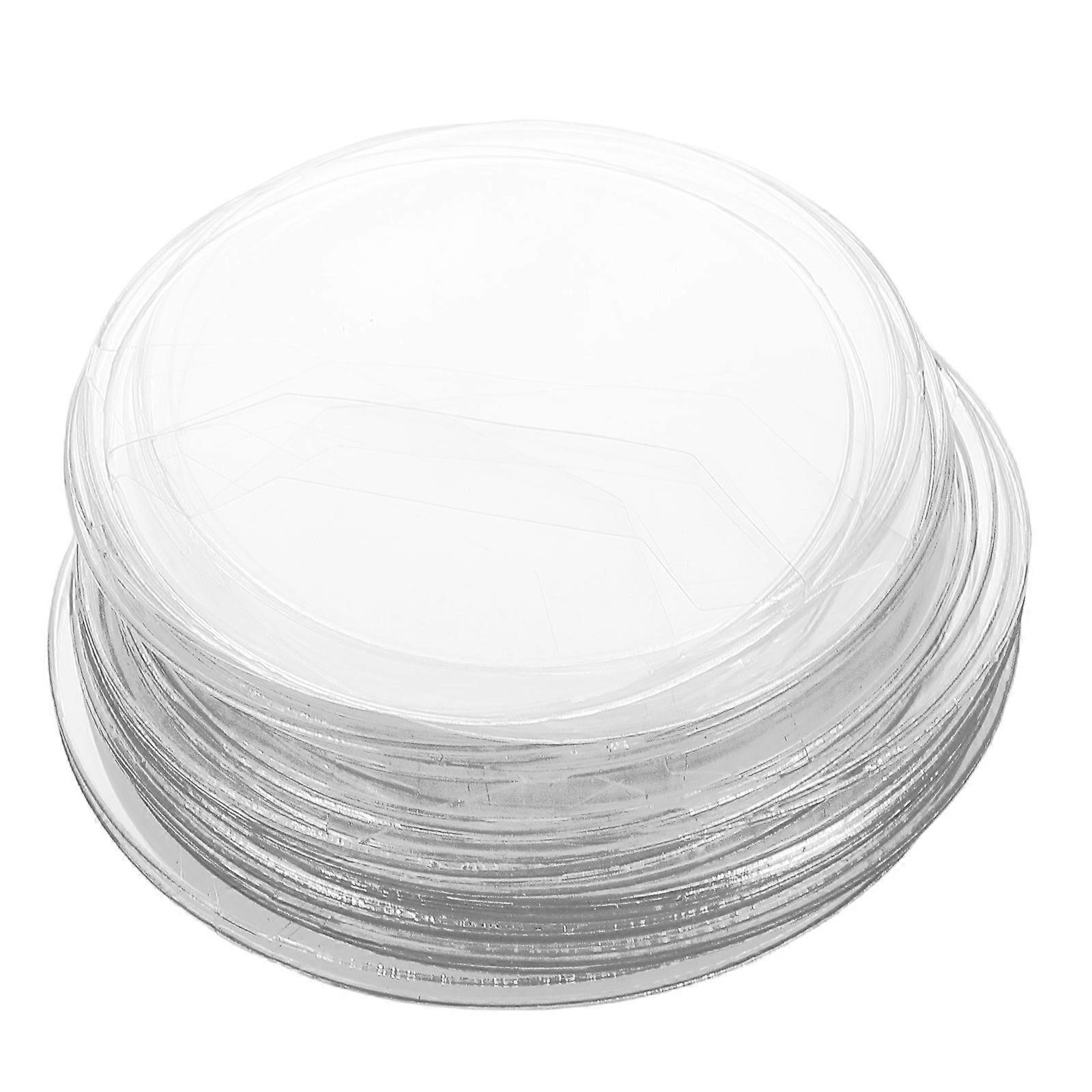 Card Badge Holder Button Badges Protective Cover For Professionals Badge Storage And Display 60Pcs