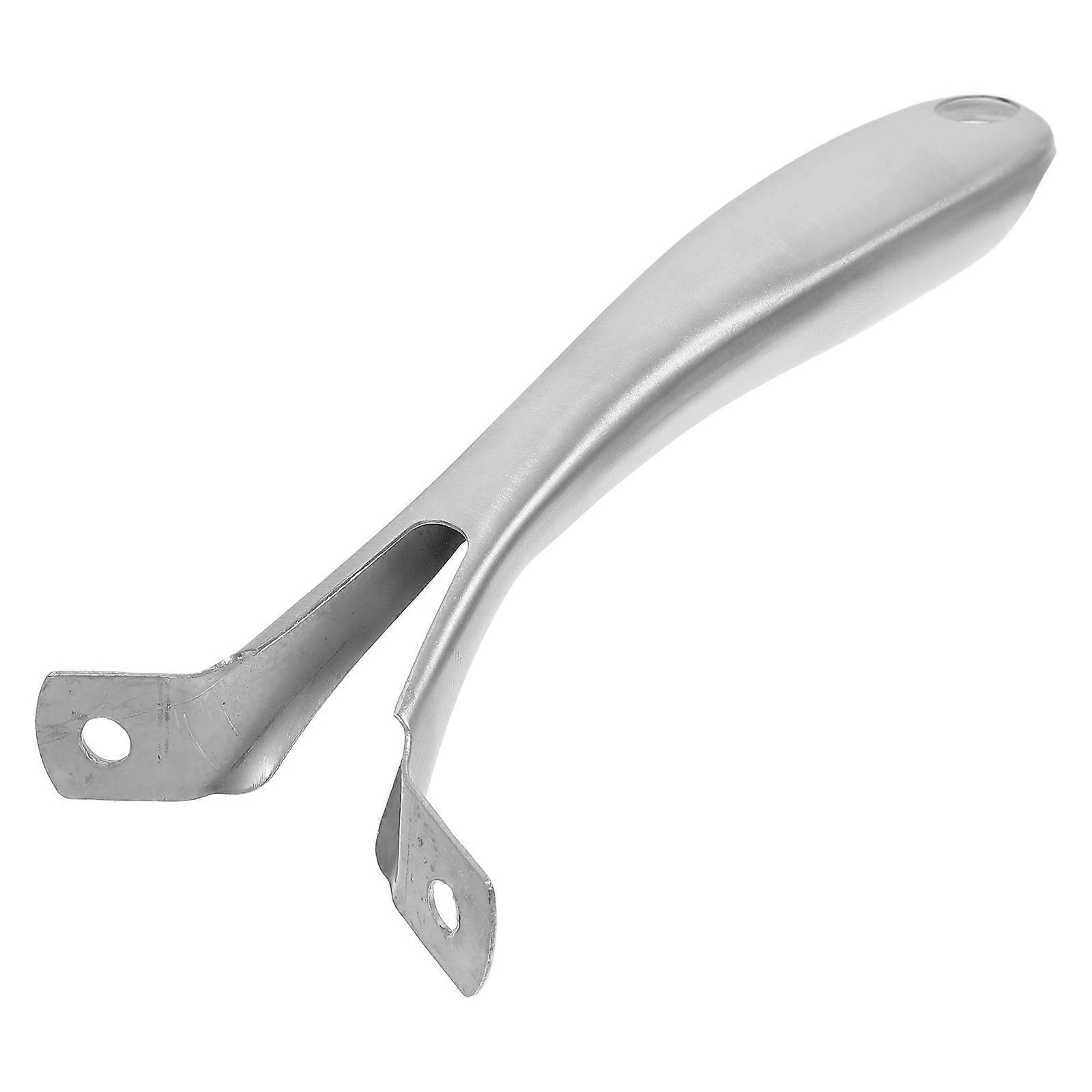 Detachable Handles Universal Pot Handle Silver Color Cooking 7.23X2.87X0.98IN Easy to Clean 1Set