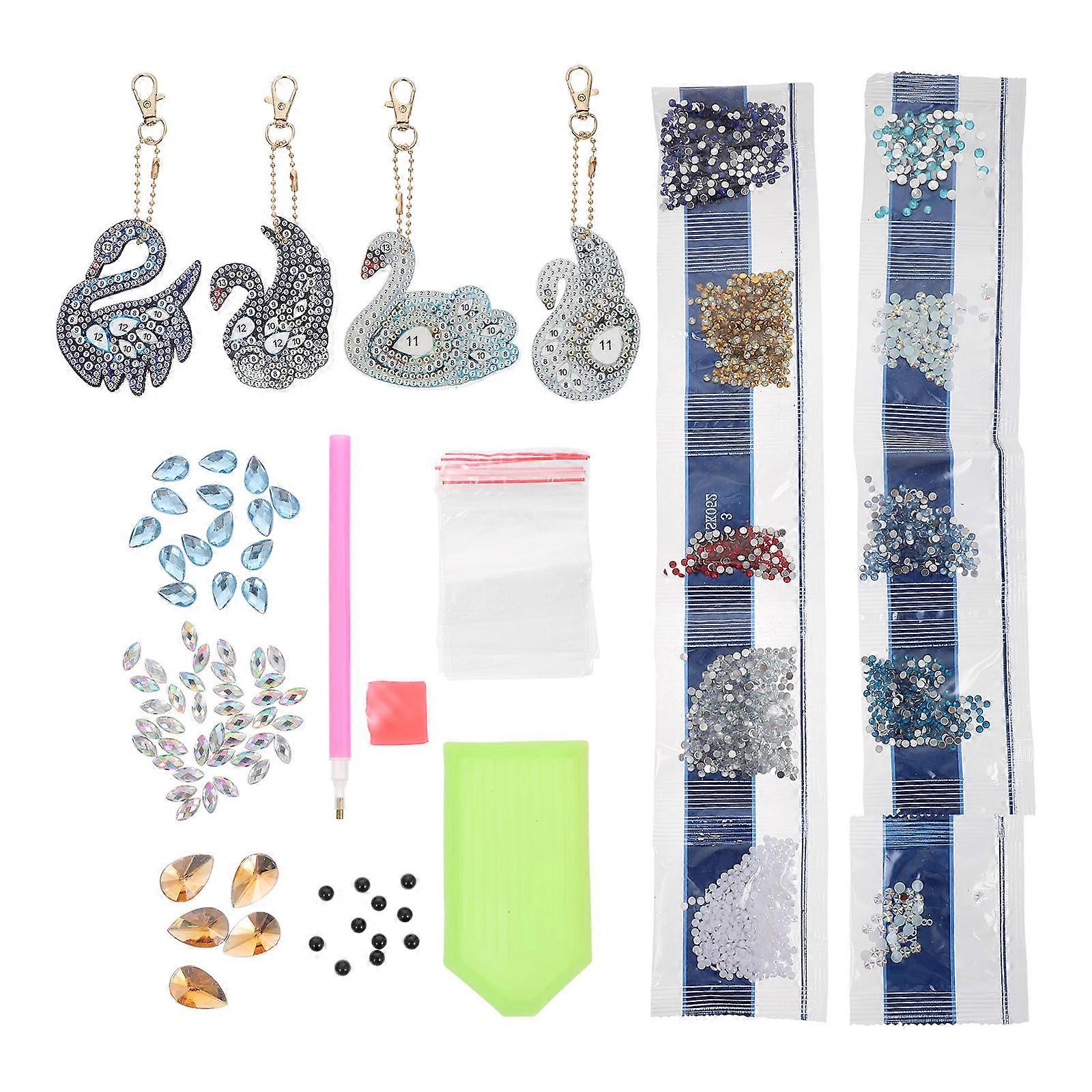 DIY Key Chain Pendant Materials DIY Project Children 7X6.5X0.2CM 1Set