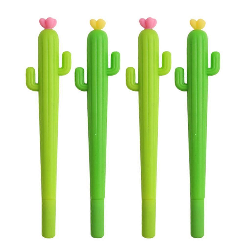 Cactus Shaped Fine Tip Daily Use Green Plastic Material 24Pcs