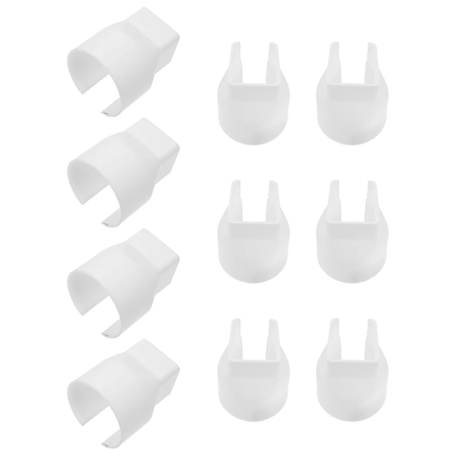 Porch Post Sleeve Handrail Decorative Cover For Railings Minimalist Design Polypropylene Hiding Unsightly Tops 10Set