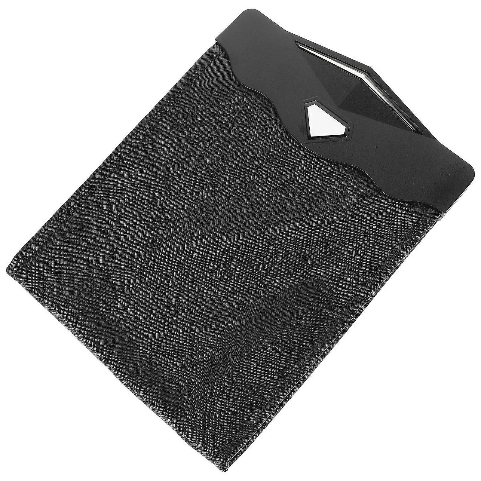 Car Garbage Bin Vehicle Trash Container For Night Use Organizing Small Items Leather Material 24.00X18.00X1.70Cm 1Set