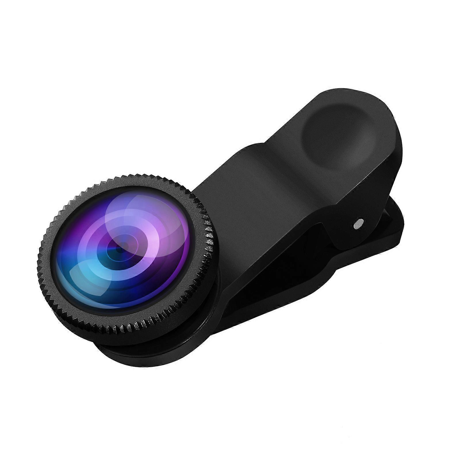 Fisheye Camera Lens Kit with Wide Angle and Macro Lens for Smartphone Outdoor Activities 1Set