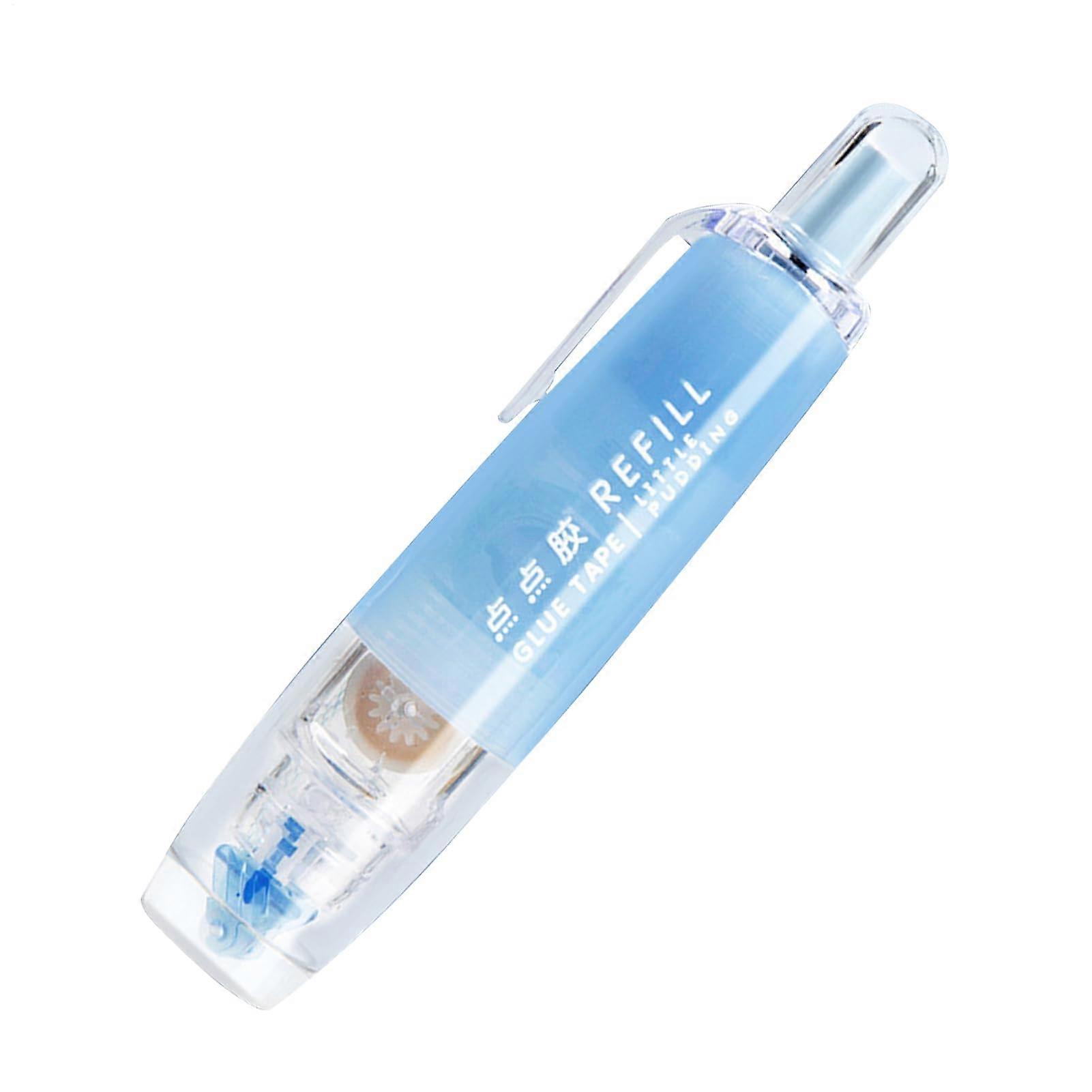 Klebebandwalze  doublesided adhesive roller, Nontoxic craft tool for students, school aid Blue