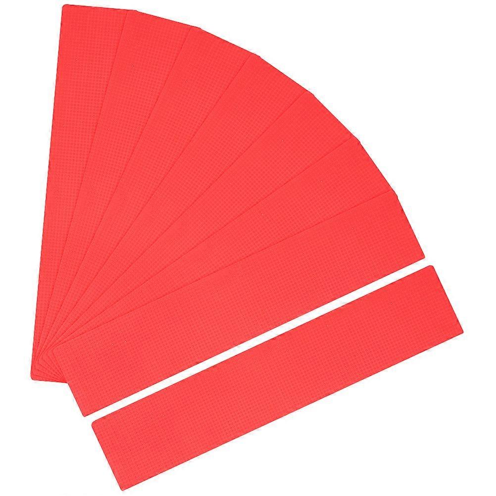 8pcs Durable Football Training Signs, Sports Court Carpet Markers with Tear Resistant Design for Soccer and Tennis Practice and Games, Safe Material