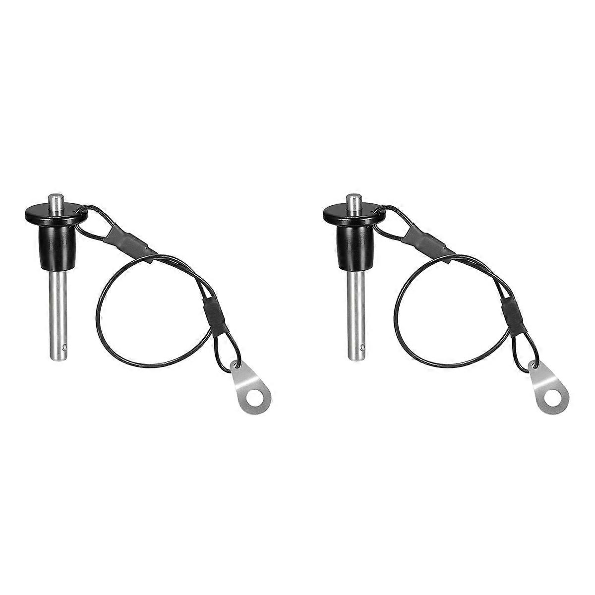 Quick Release 6mm Diameter Ball Locking Pin with Push Button Cable