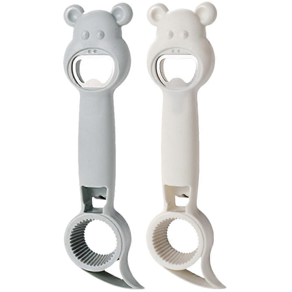 Multi Function Lid Opener Bottle Opening Opening 2Pcs