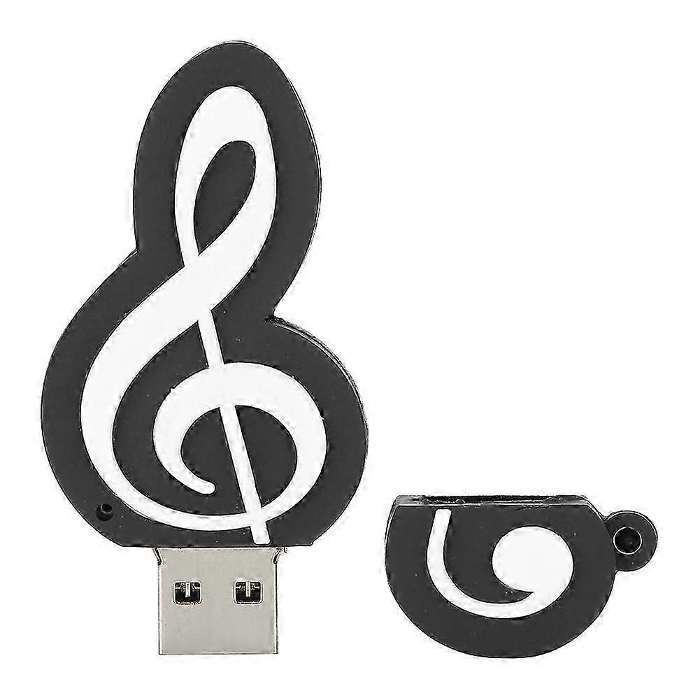 32G Musical Note USB Flash Drive High Speed USB3.0 Pendrive Memory Stick for Win98/ME/2000/XP